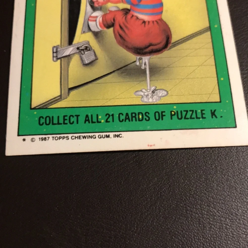 Garbage Pail Kids Sidney Kidney & Locked Dorian Topps Trading Cards Bundle